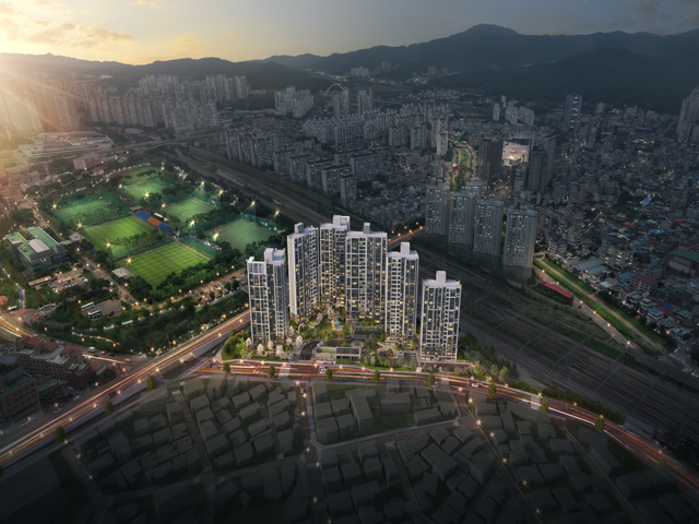 천안역 경남아너스빌 조감도